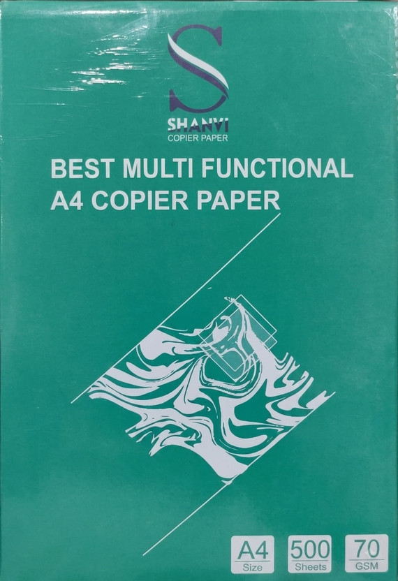 Shanvi A4 Plain A4 70 gsm Copier Paper(Set of 1, White)