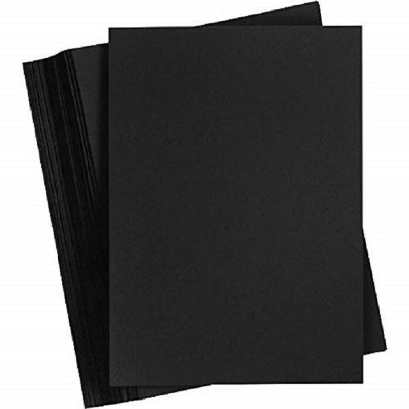 Eclet A4 Black Paper 180-210 GSM Pack of 20 Sheets-Black - Coloured Paper, Best for Art & Craft Work, Project Work (Pack of 20) A4 180 gsm, 210 gsm Coloured Paper(Set of 25, Black)