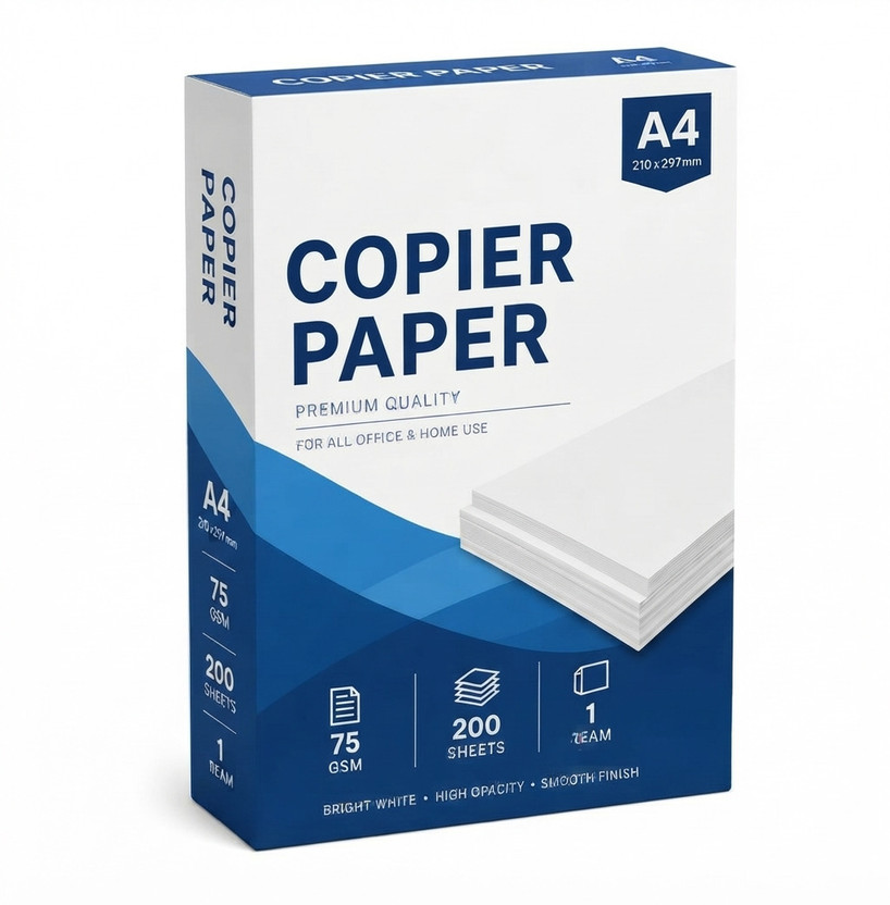 Dee Dee wrapping paper A4 Unruled A4 75 gsm A4 paper(Set of 1, White) - Flipkart Deal