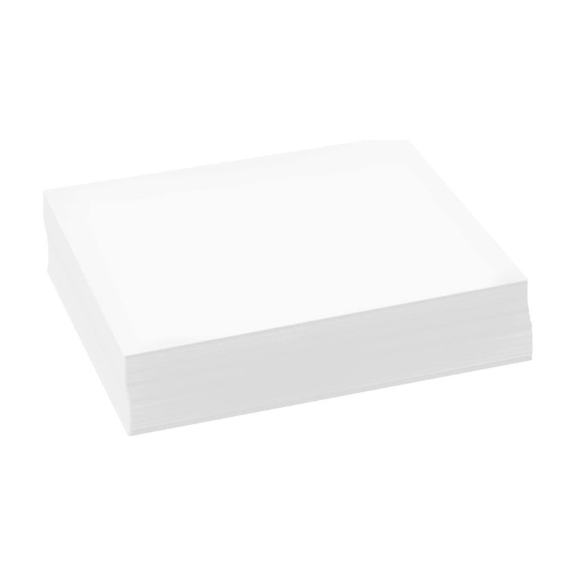 KRASHTIC A4 Size Plain White Sheet 70 GSM Set of 100 Sheet For Printing & Multipurpose Plain A4 70 gsm A4 paper(Set of 100, White)