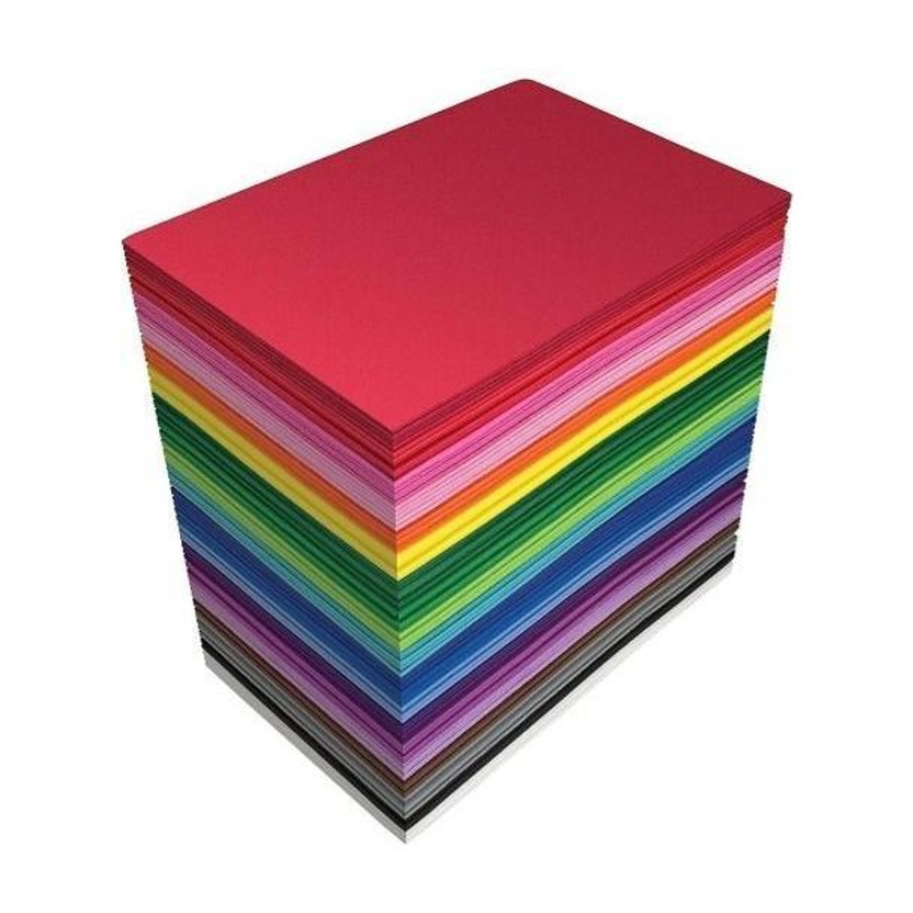 Kaagaz World A4 Sheets A4 A4 100 gsm A4 paper(Set of 90, Multicolor)
