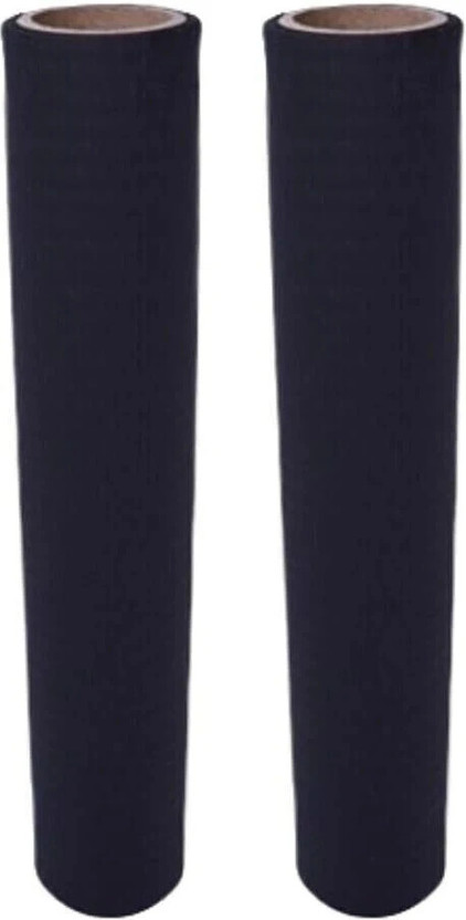 JPPL shredded paper for gift wrapping & basket filling|Crinkle cut paper | Confetti paper|Reusable & environment-Friendly|Suitable for E-commerce business (390mm / 16 inch x10 meter ) 80 gsm Coloured Paper(Set of 2, Black)