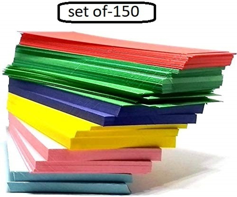 NOZOMI NOZOMI x unruled A4 220 gsm Coloured Paper(Set of 150, Multicolor) - Flipkart Deal