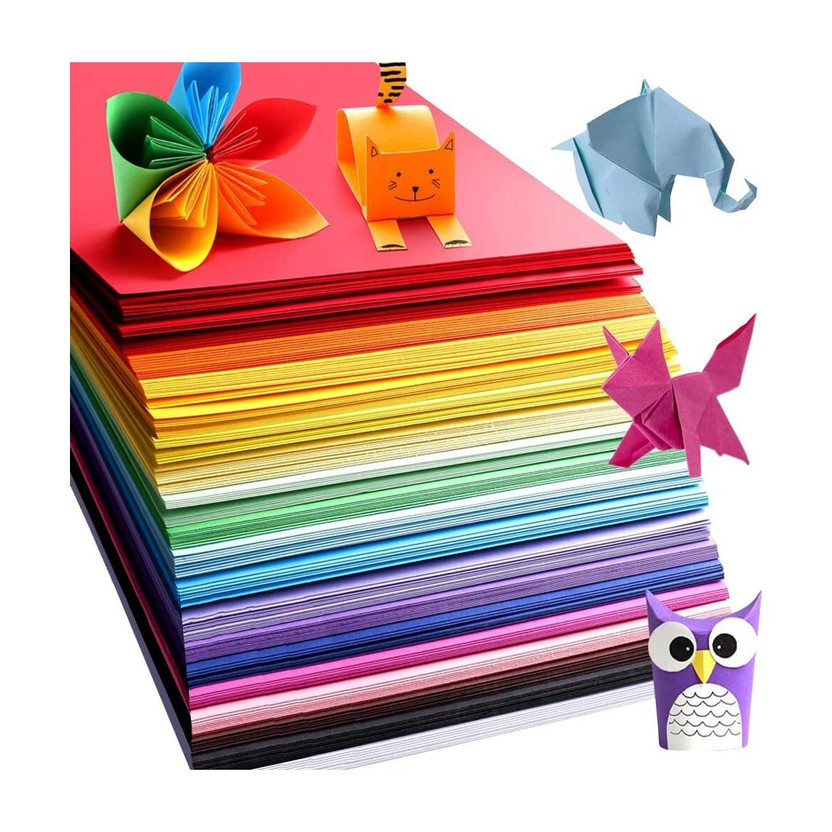 Eclet 100 pcs A4 Size Color Sheets (10 Sheets Each Color) Art and Craft Paper Double Sided Colored(Length -27.5 cm Width - 20.3 cm) A4 90 gsm Coloured Paper(Set of 100, Multicolor)