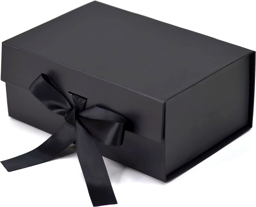 Aakriti Solid Party Box(Black, Pack of 1)