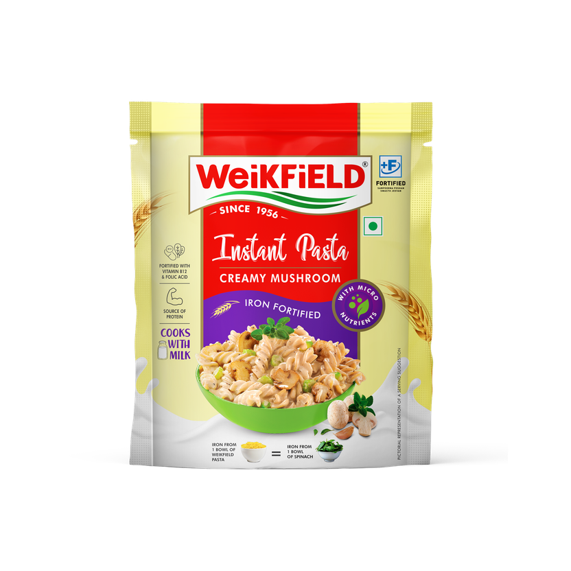 WeiKFiELD WeiKFiELD Creamy Mushroom Pasta(77 g) - Flipkart Deal