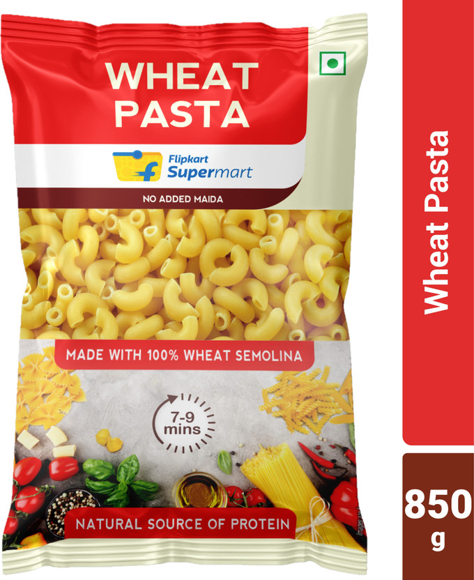 Flipkart Supermart 100% Wheat Semolina Macaroni Pasta(850 g)