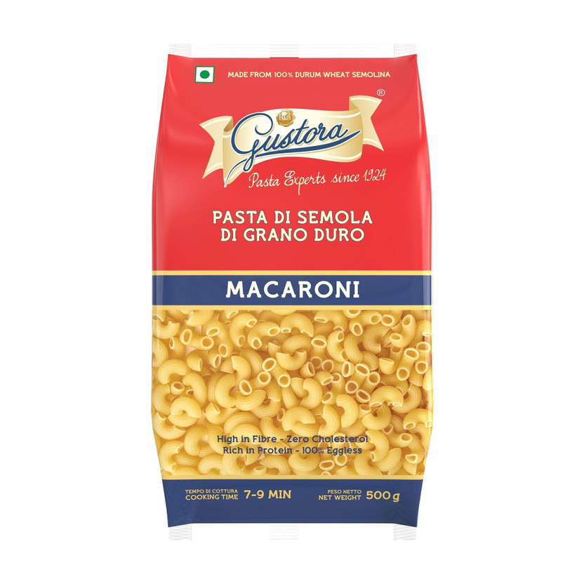 Gustora Gustora Macaroni Macaroni Pasta(500 g) - Flipkart Deal