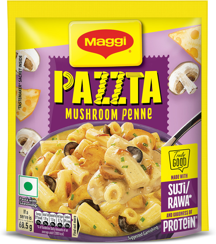 Maggi Maggi Pazzta Mushroom Penne Instant Pasta(68.5 g) - Flipkart Deal