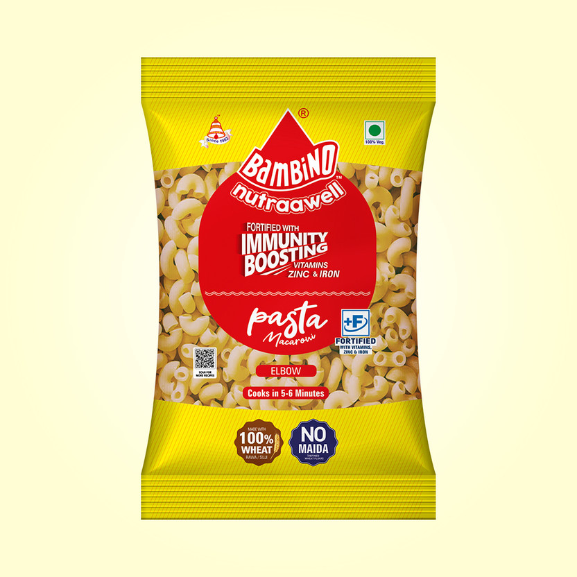 Bambino Nutraawell Elbow Macaroni Pasta(425 g)