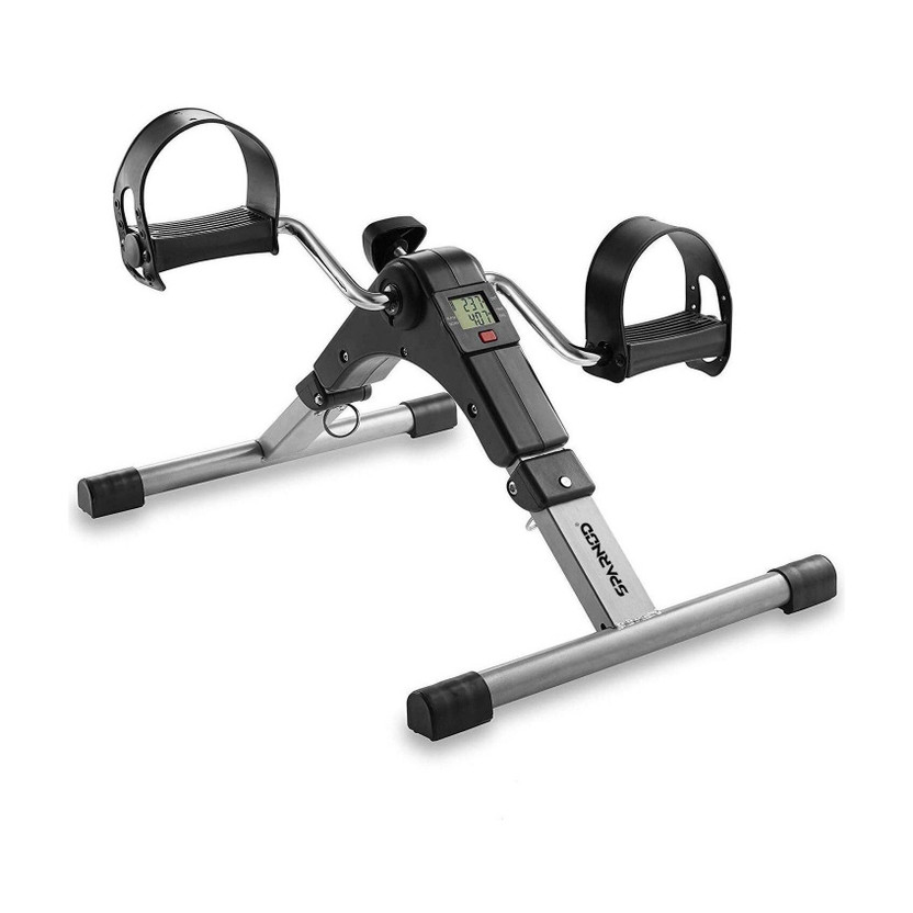 Sparnod Fitness SMB-100 Pedal Suitable for Light Exercise of Legs, Arms & Physiotherapy at Home Mini Pedal Exerciser Cycle