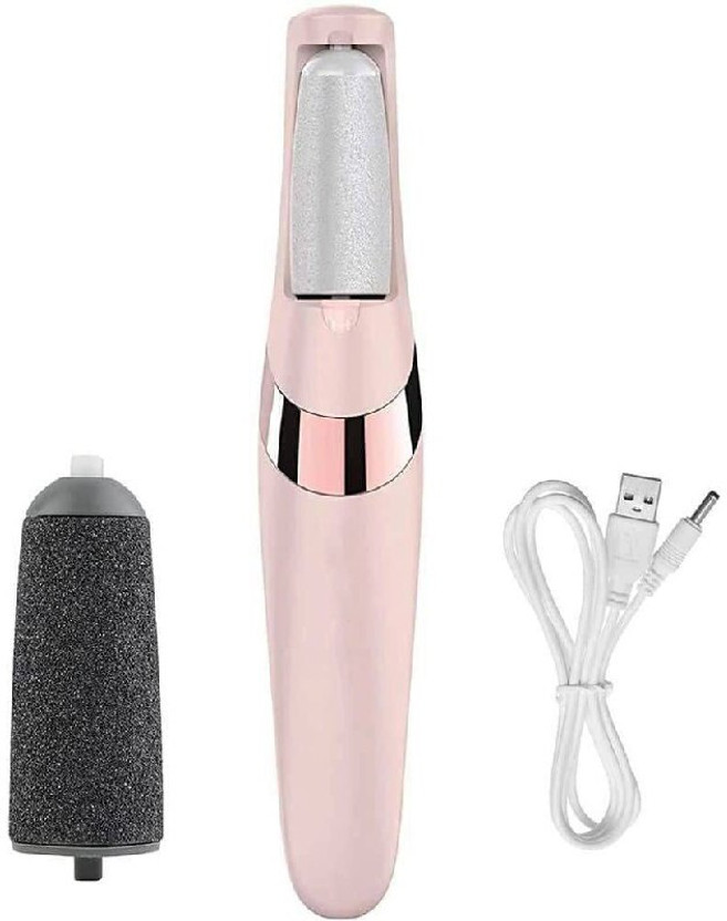 Suvaniq Suvaniq Flawless Pink Electric Pedicure Tool Callus Remover Roller USB Rechargeable(1 g, Set of 1) - Flipkart Deal