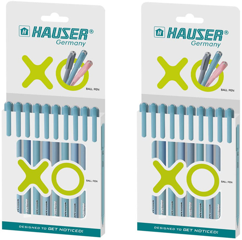 HAUSER HAUSER XO Gel Blue Gel Pen(Pack of 20, Ink Color - Blue) - Flipkart Deal