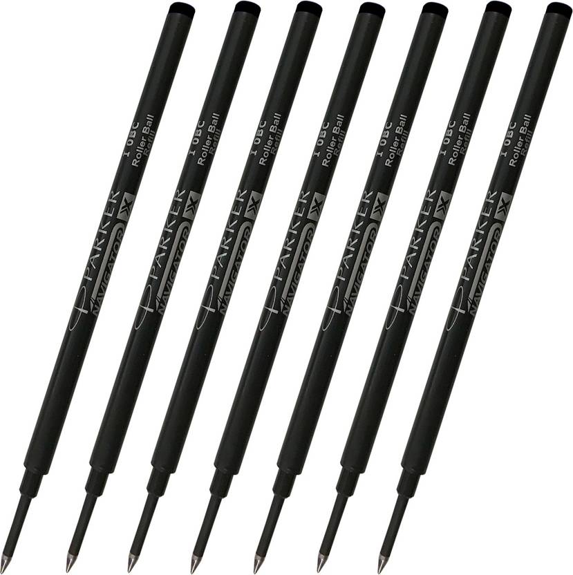 PARKER X Navigator Roller Ball Pen 7 Black Refills for all Parker Beta