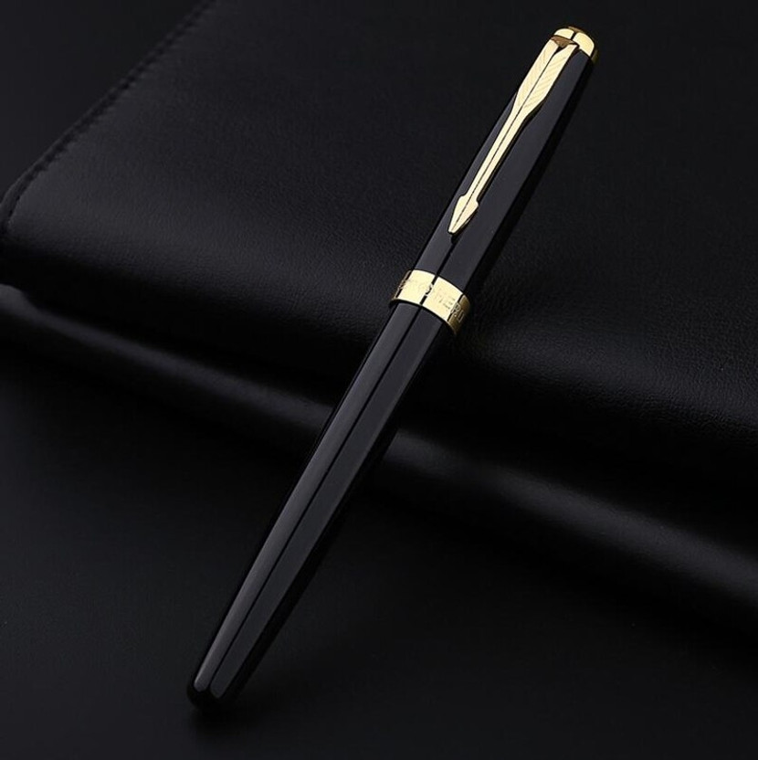 Krink ® F2007 Classic Luxury Black Fountain Pen with Fine Nib Smooth Writing Fountain Pen