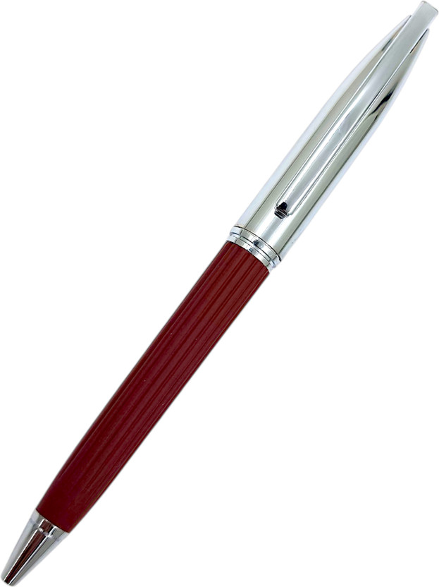 auteur Designer 156 Metal Body Brown Color With Silver Trims Student Series Best Gift Ball Pen(Ink Color - Blue)