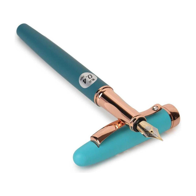 AAHANSTATIONERS AAHANSTATIONERS Fountain Pen Replaceable Ink Set Blue & Black Ink 0.5mm BLUE BODY COLOUR Fountain Pen(Ink Color - Blue, Black) - Flipkart Deal