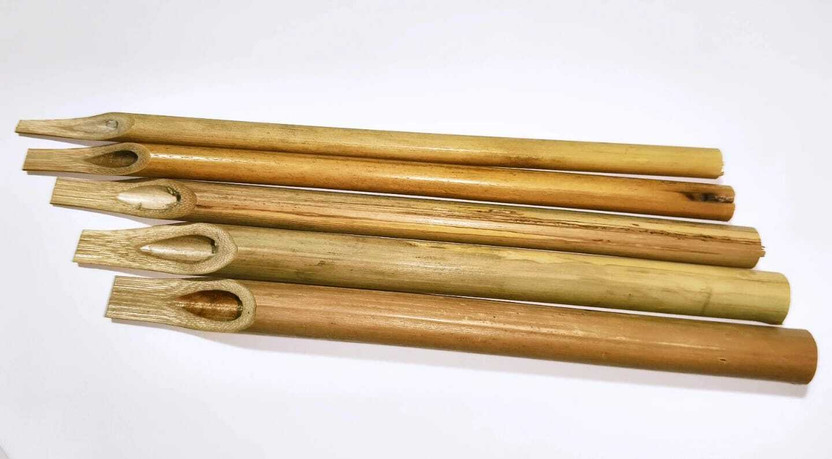 RAZI ENTERPRISES Traditional Bamboo Calligraphy collection Calligraphy(Pack of 5, Ink Color - Black)
