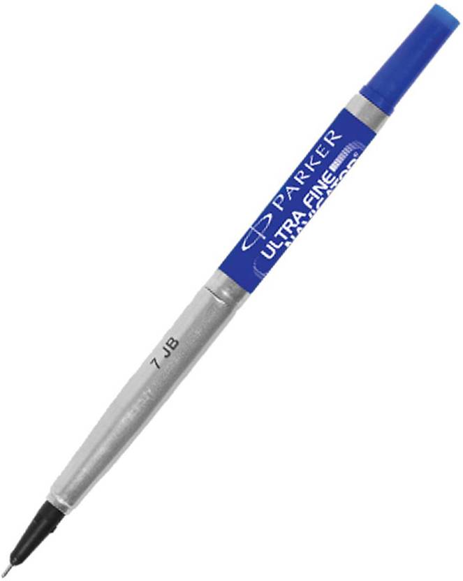 PARKER Ultra Fine Navigator Roller Ball Pen 1 Blue Refills.Fit for
