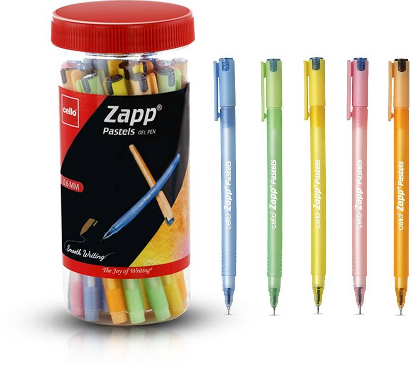 Cello Zapp Pastels Gel Pen Gel Pen Buy Cello Zapp Pastels Gel Pen Gel