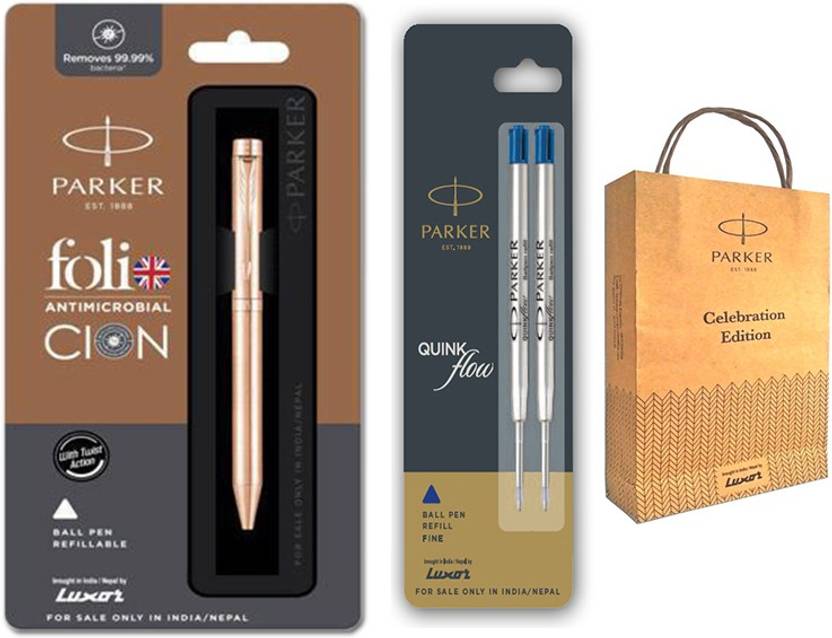 Parker folio ball pen price
