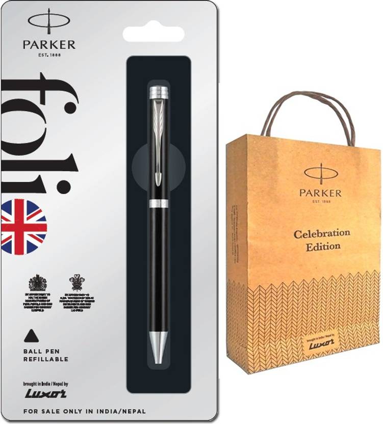 Parker folio ball pen price