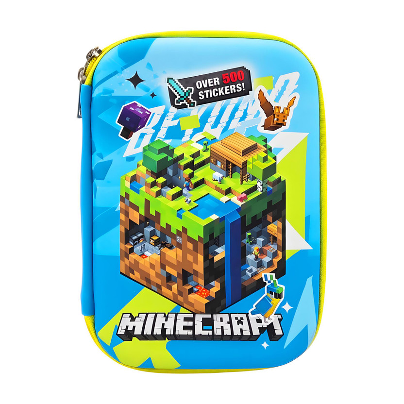 poksi poksi Minecraft Pencil Box | Minecraft Pencil Pouch| Jumbo Size EVA Pouch Art EVA Pencil Box(Set of 1, Multicolor) - Flipkart Deal