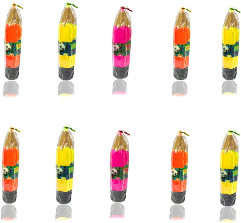 ShubhKraft NA Cartoon Printed Art Plastic Pencil Boxes(Set of 10, Multicolor)