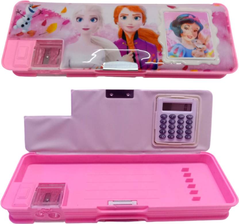 Best Hub Frozen Barbie Geometry Box with Calculator
