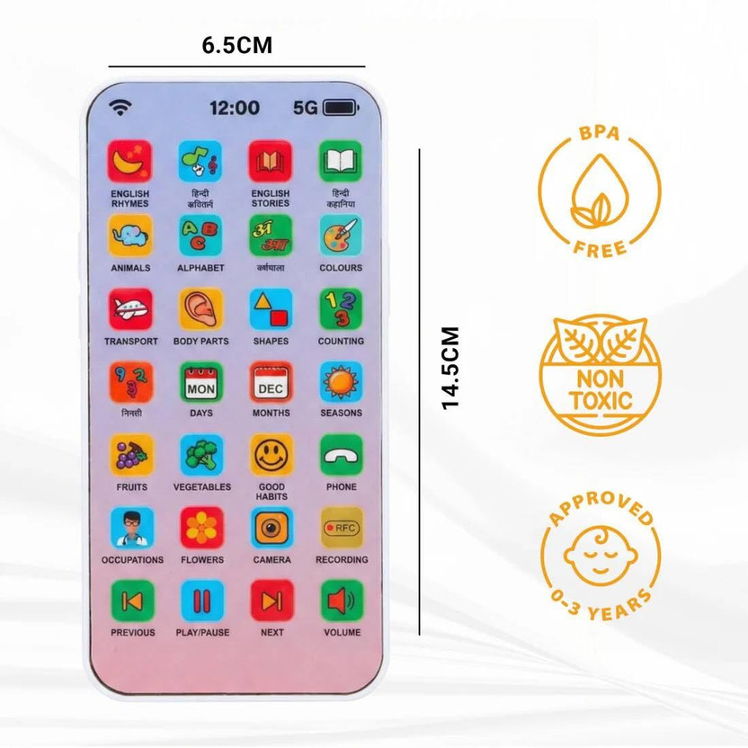 MTCEnterprises Fun Learning Toy for Children | Activity-Based Educational Toy for Kids(Multicolor)