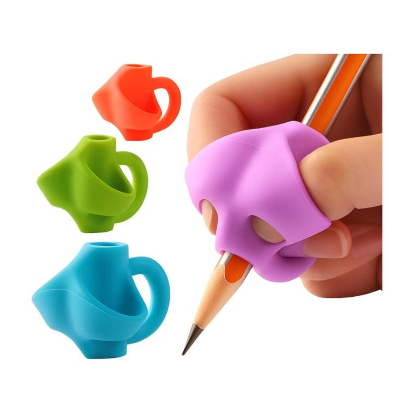 MALBEC Pencil Grips for Kids Handwriting Posture Correction Writing Tools Pencil Grip(Pack of 3)