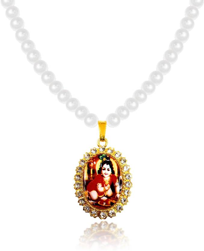 Uniqon Nug Lord Shri Laddu Gopal/Krishna/Kanha Locket Pendant Moti