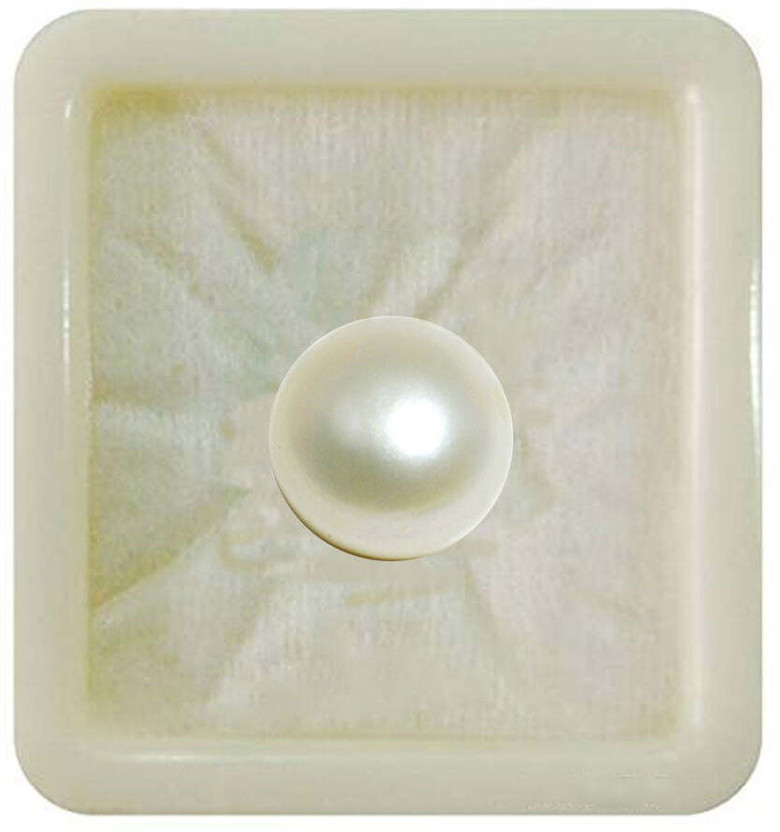 55Carat Natural South Sea Pearl Moti 6.25 Ratti 5.68 Carat Round Shape 1 Pcs मोती Stone