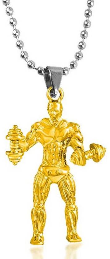 Dumbbell locket