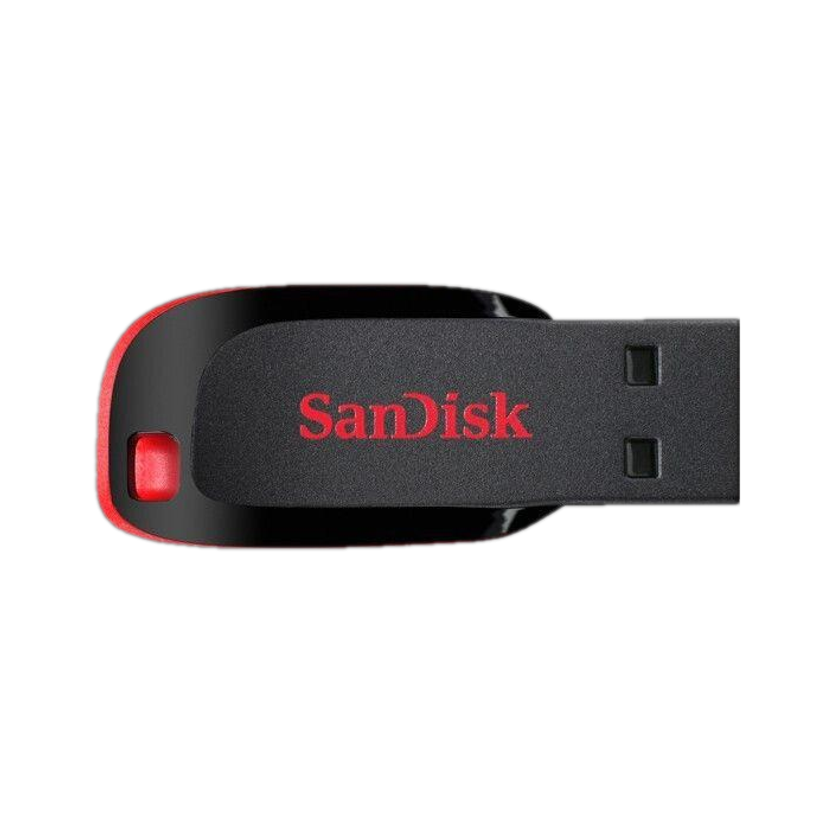 Sandisk Cruzer Blade 16 GB Utility Pendrive(Red, Black)