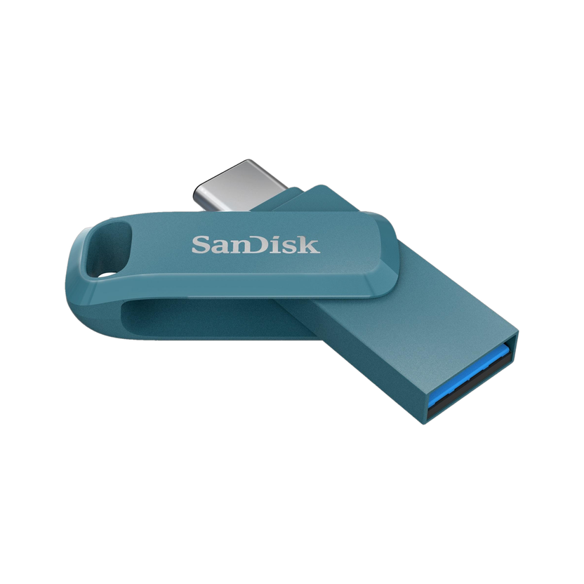 SanDisk SDDDC3-064G-I46NPD 64 GB OTG Drive Compatible with Desktop Computer, Laptop, Mobile USB 3.2 Plastic Case(Blue, Mobile Pendrive)