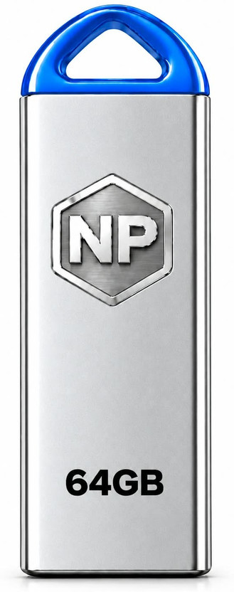 NP 64GB A1 PenDrive V225W 64 GB Pen Drive Compatible with Audio Player, Desktop Computer, Gaming Console, Laptop, Mobile, Tablet, Television USB 2.0 Metal Case(Silver)
