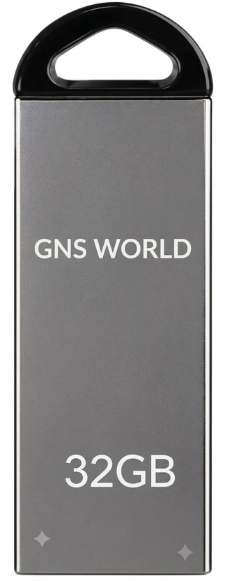 GNS GNS World G-54-220 32 GB Pen Drive Compatible with Mobile, Laptop, Desktop Computer, Audio Player, Television, Tablet USB 2.0 Metal Case(Silver) - Flipkart Deal