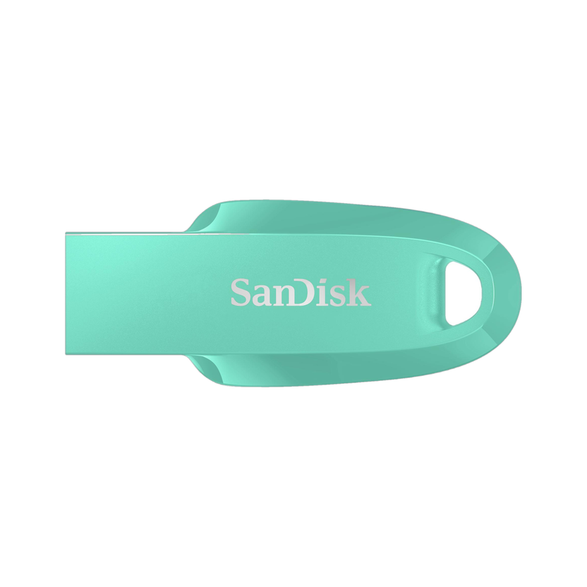 SanDisk SanDisk Ultra Curve 128 GB Pen Drive Compatible with Desktop Computer, Laptop, Television USB 3.2 Plastic Case(Green) - Flipkart Deal