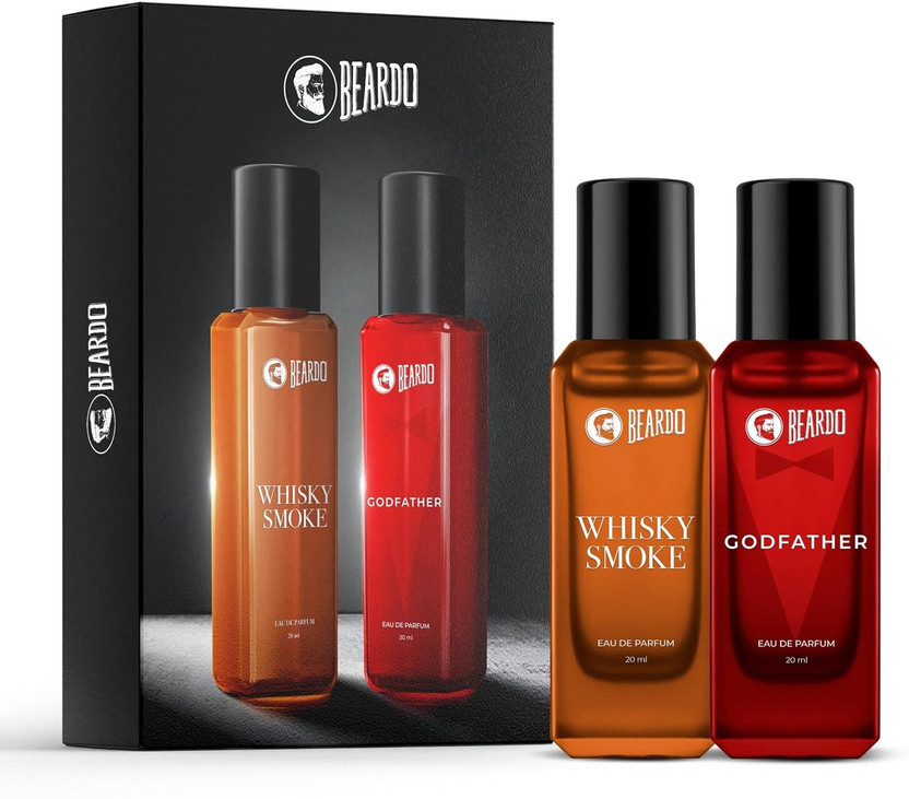 BEARDO Godfather & Whisky Smoke EDP Perfume | Strong & Long Lasting | Fresh Fragrance Eau de Parfum  -  40 ml(For Men)