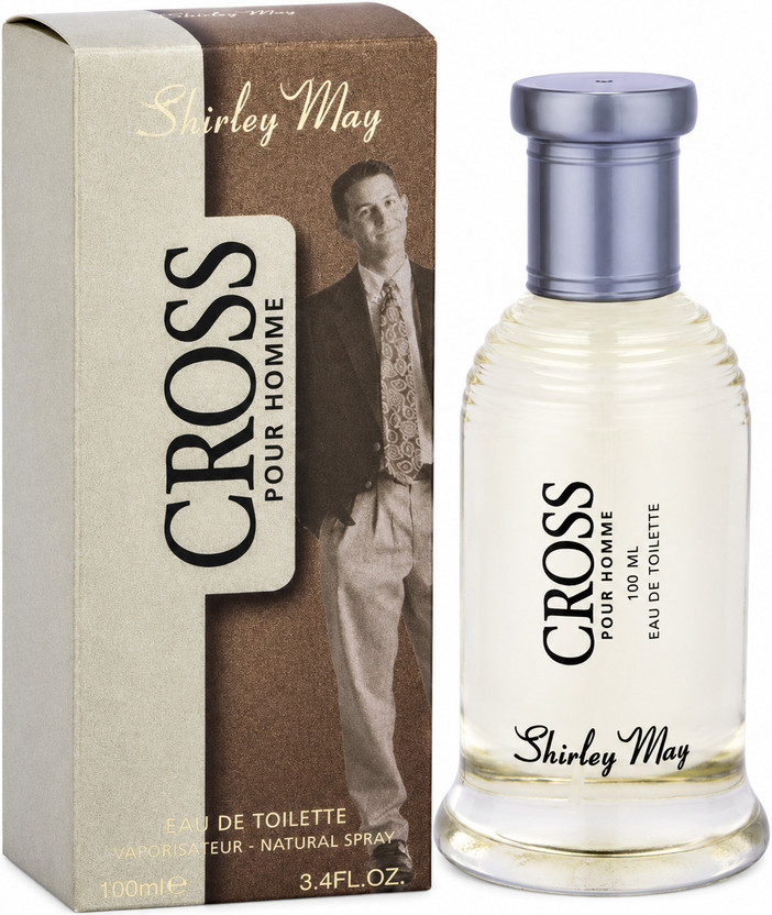 SHIRLEY SHIRLEY MAY Cross Men Perfume 100 ml| Premium Imported UAE| Fresh Woody Musk Eau de Toilette  -  100 ml(For Men) - Flipkart Deal