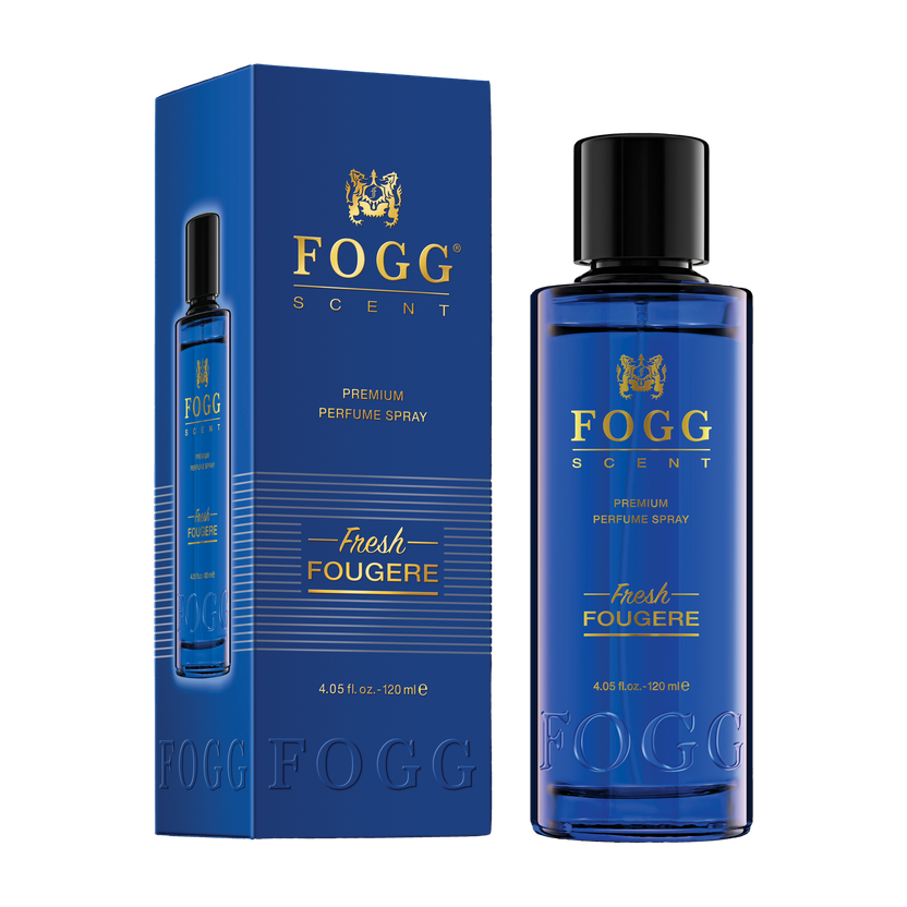 FOGG Fresh Fougere Perfume Scent with Long Lasting Eau de Parfum  -  120 ml(For Men)