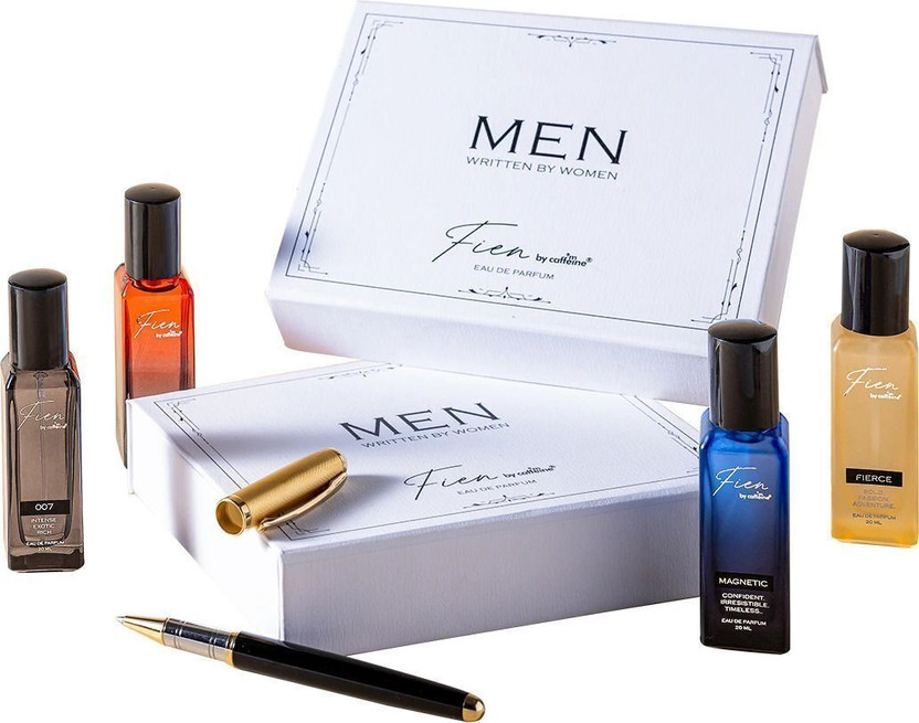 Fien by mCaffeine Written By Women | Perfume Gift Set| 12 Hrs Long Lasting EDP Eau de Parfum  -  80 ml(For Men)