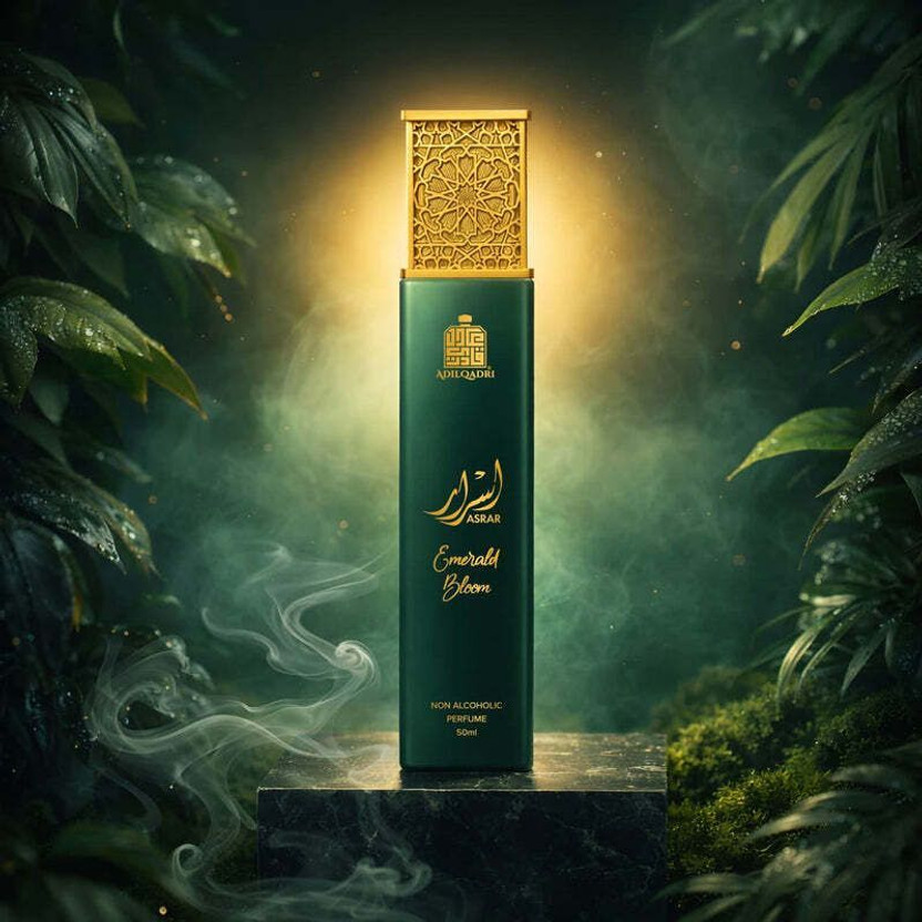Adilqadri Adilqadri Asrar Emerald Bloom Non Alcoholic Perfume For Men & Women | Citrus Floral Scent Eau de Parfum  -  50 ml(For Men) - Flipkart Deal