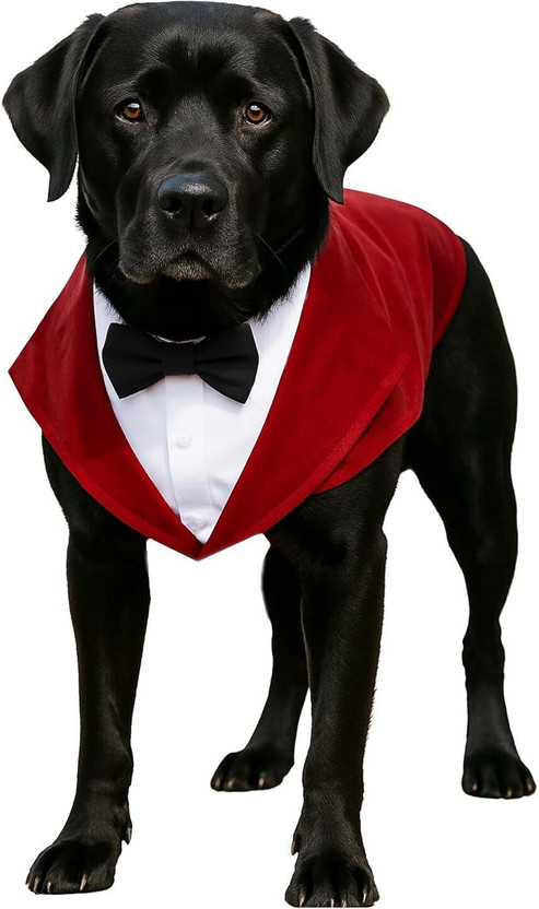 Buraq Costume for Dog(Red)