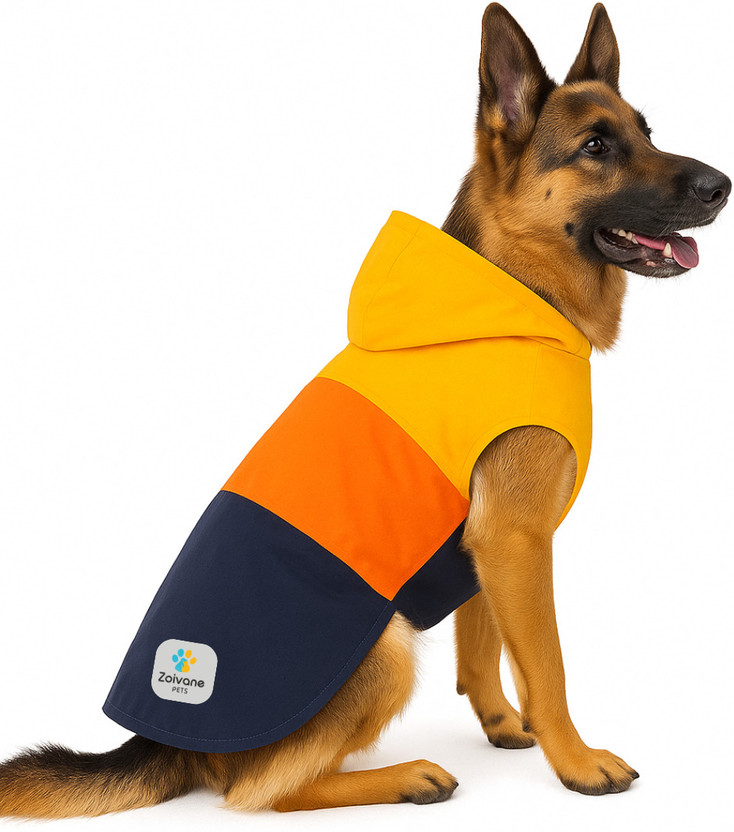 Zoivane Raincoat for Dog(Multicolor)