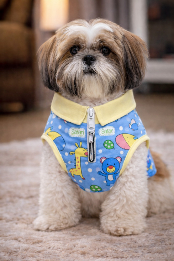 OLENE T-shirt for Dog(SKY-BLUE)