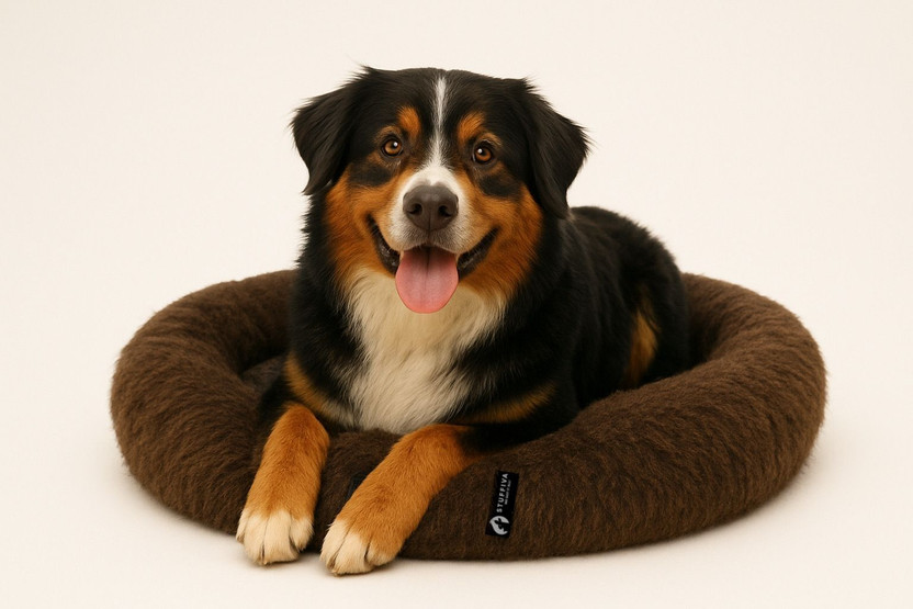 Stuffiva PBOVAM M Pet Bed(BROWN)