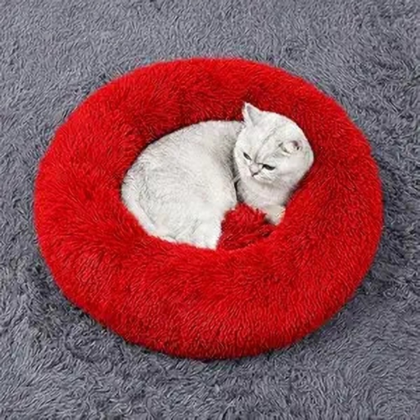 Zexsazone Pet Bed for Cats and Puppies Dogs S Pet Bed(Red)