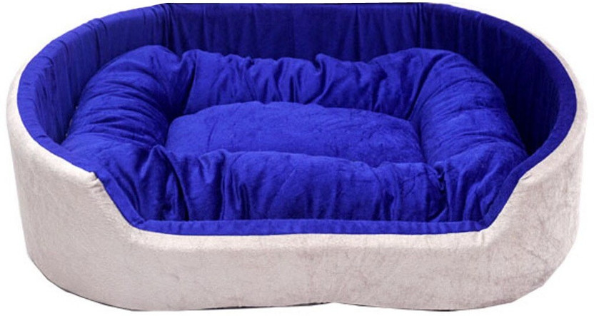TRANDING STYLISH Sofas , Beds For Dog And Cat XL Pet Bed(Grey & Blue)